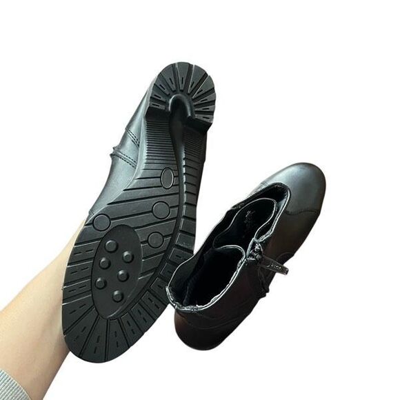 IXS LEA II Leather Motorcycle Riding Boots Waterproof soltoTEX Black NWT size 9 - Picture 6 of 13